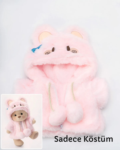 PatiPuff™ Pembe Tavşan Poffy